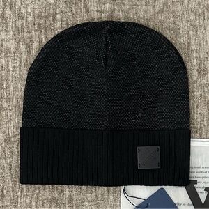 Louis Vuitton Charcoal Knit Beanie